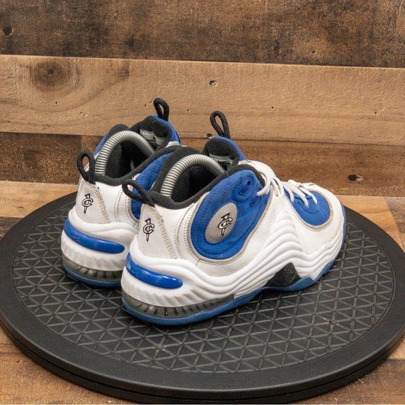 Nike Air Penny II 2 College Blue/Black-White 820249-400 GS Size 5.5Y - Picture 7 of 9